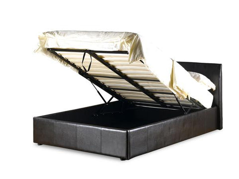 Fusion PU King-Sized Ottoman Storage Bed