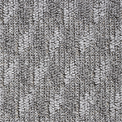 NBT42 100% Polypropylene Feltback Carpet in Silver