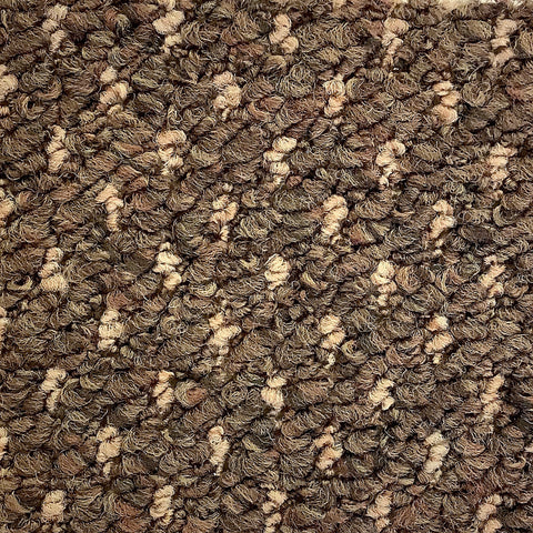 Alicante 100% Polypropylene Feltback Carpet in Tobacco