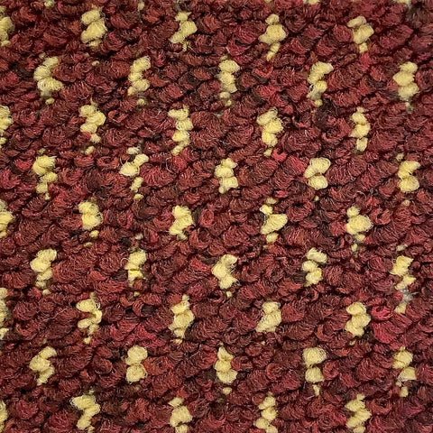 Alicante 100% Polypropylene Feltback Carpet in Red