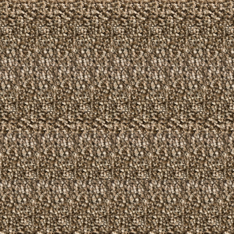 Bodrum 100% Polypropylene Feltback Carpet in Brown