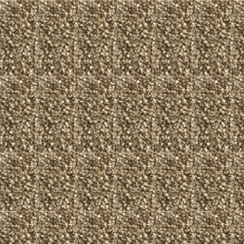Bodrum 100% Polypropylene Feltback Carpet in Mink