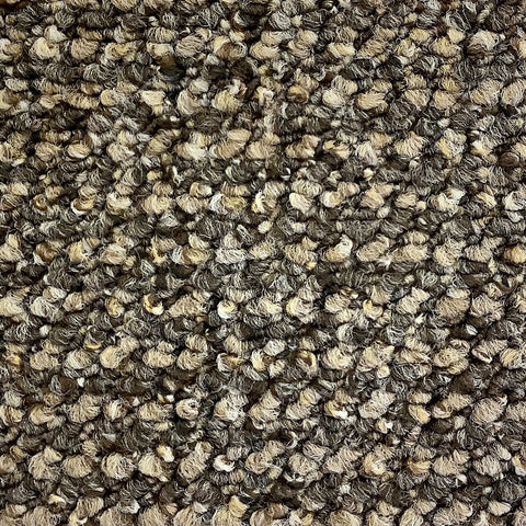 Conan 100% Polypropylene Feltback Carpet in Tobacco