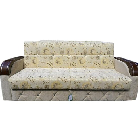 Cream Patter 3 Seater Sofa