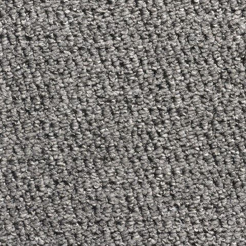 Pastiche 100% Polypropylene Feltback Carpet in Silver