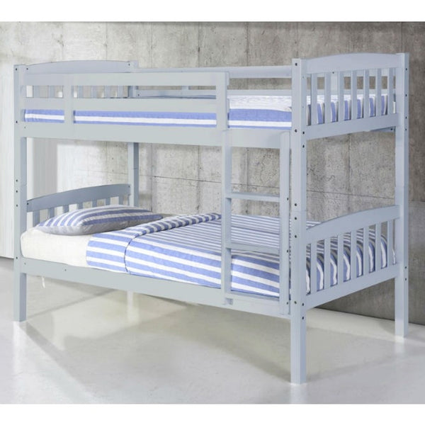 Ashbrook Solid Wood Bunk Bed Grey