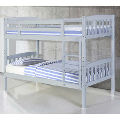 Ashbrook Solid Wood Bunk Bed Grey