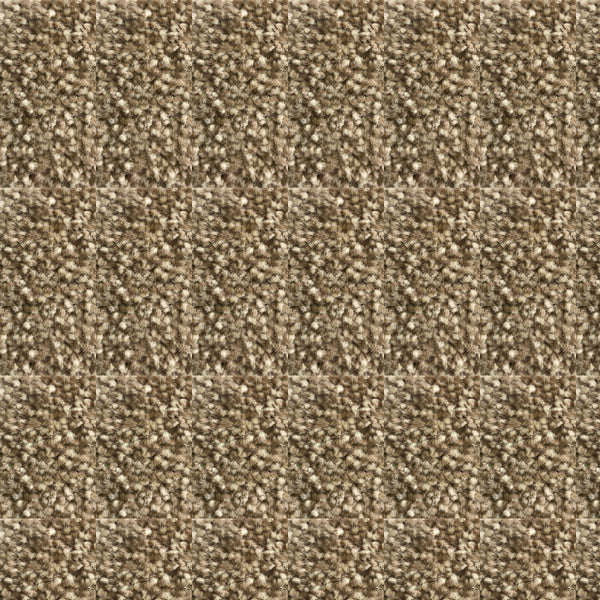 Bodrum 100% Polypropylene Feltback Carpet in Mink