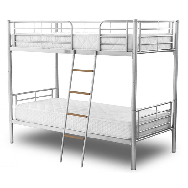 Melvin Metal Bunk Bed Silver