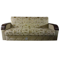 Gold Leaf Pattern 3 Seater Sofa