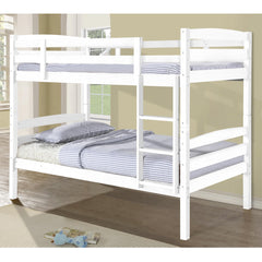 Tripoli Solid Wood Bunk Bed White